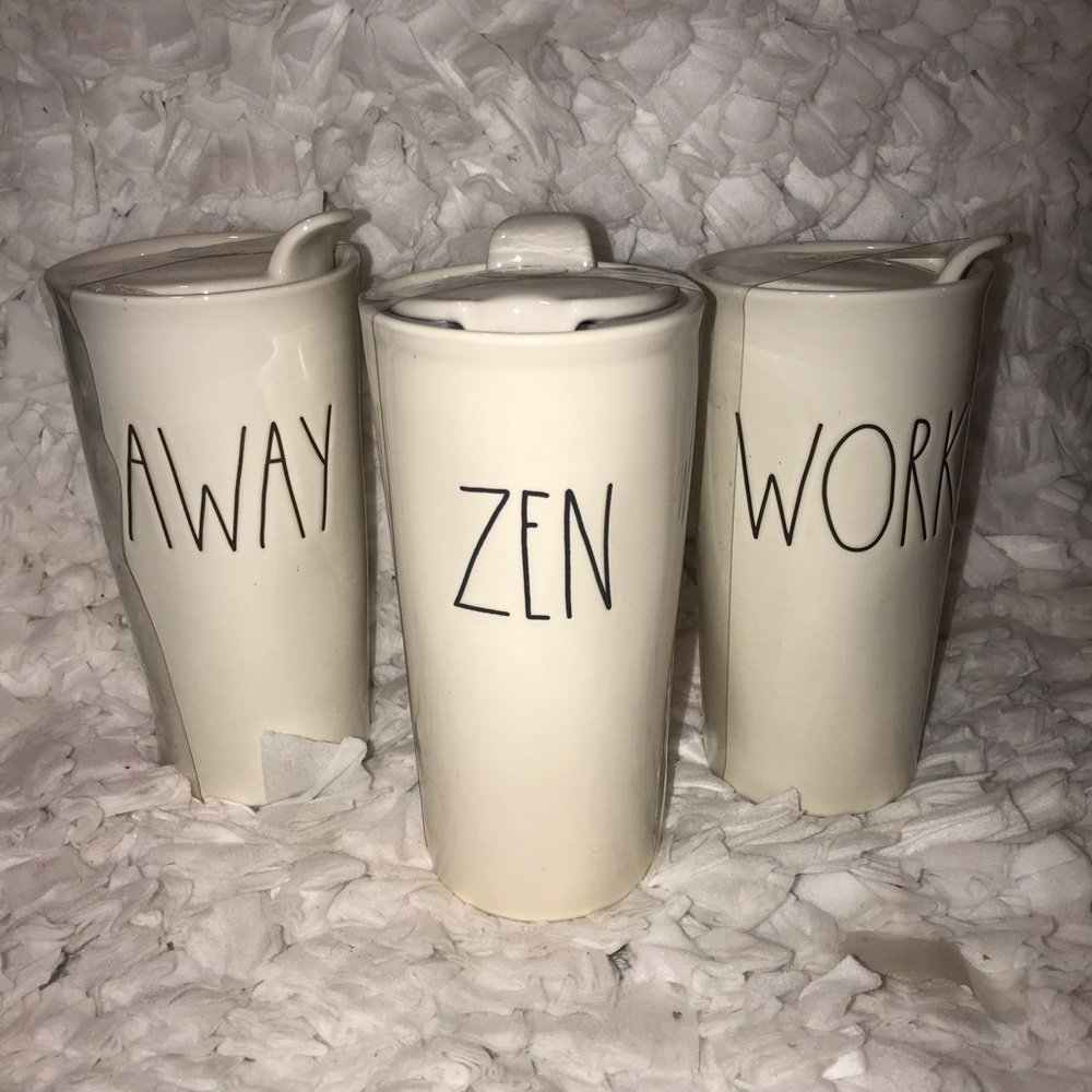 Rae Dunn travel mugs (Set Of 3)